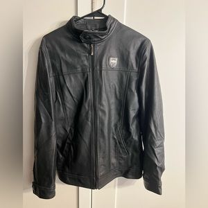 Emporio & Co Leather Biker Jacket